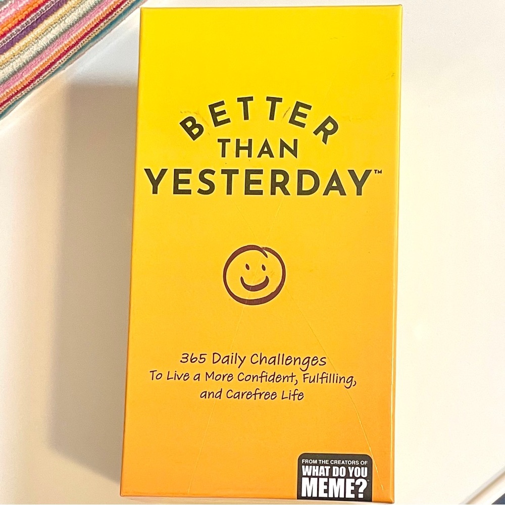 What Do You Meme Better Than Yesterday Challenge Cards Mindfulness Game - Picture 7 of 10